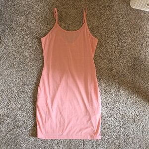 Pink Lightweight Bodycon Dress